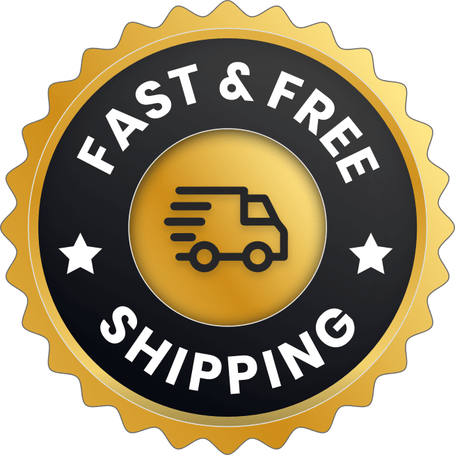 free shipping badge